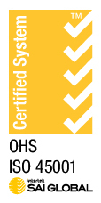 SAI Global ISO 45001 certified system