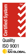 SAI Global ISO 9001 certified system